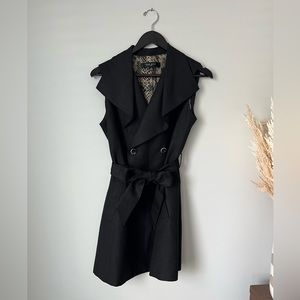 Nine West Sleeveless Double Breasted Suit Set